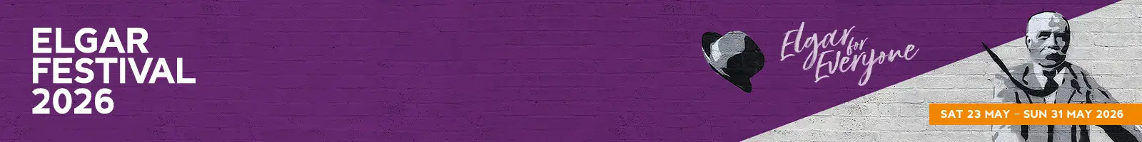 Elgar Festival Website Banner 2026