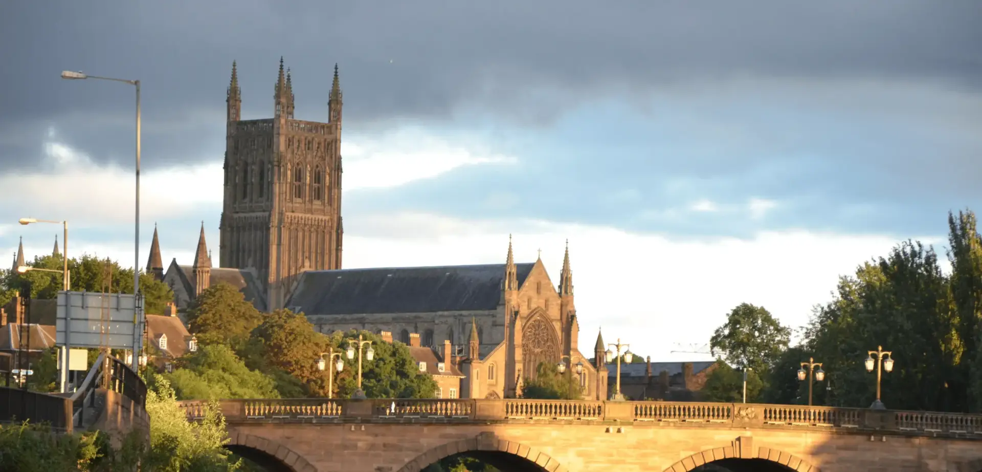 Cathedral and bridge