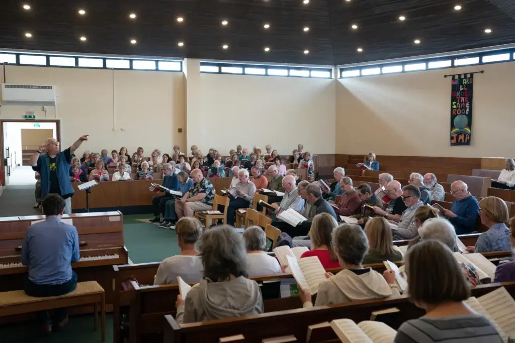 Festival Chorus rehearsal