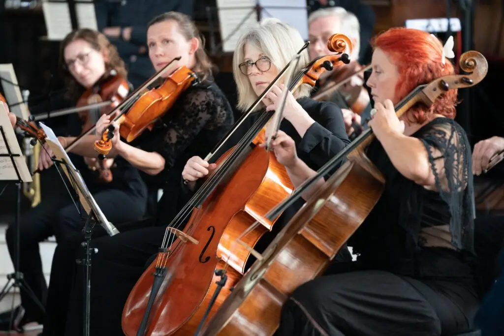 Worcester Symphony Orchestra performing
