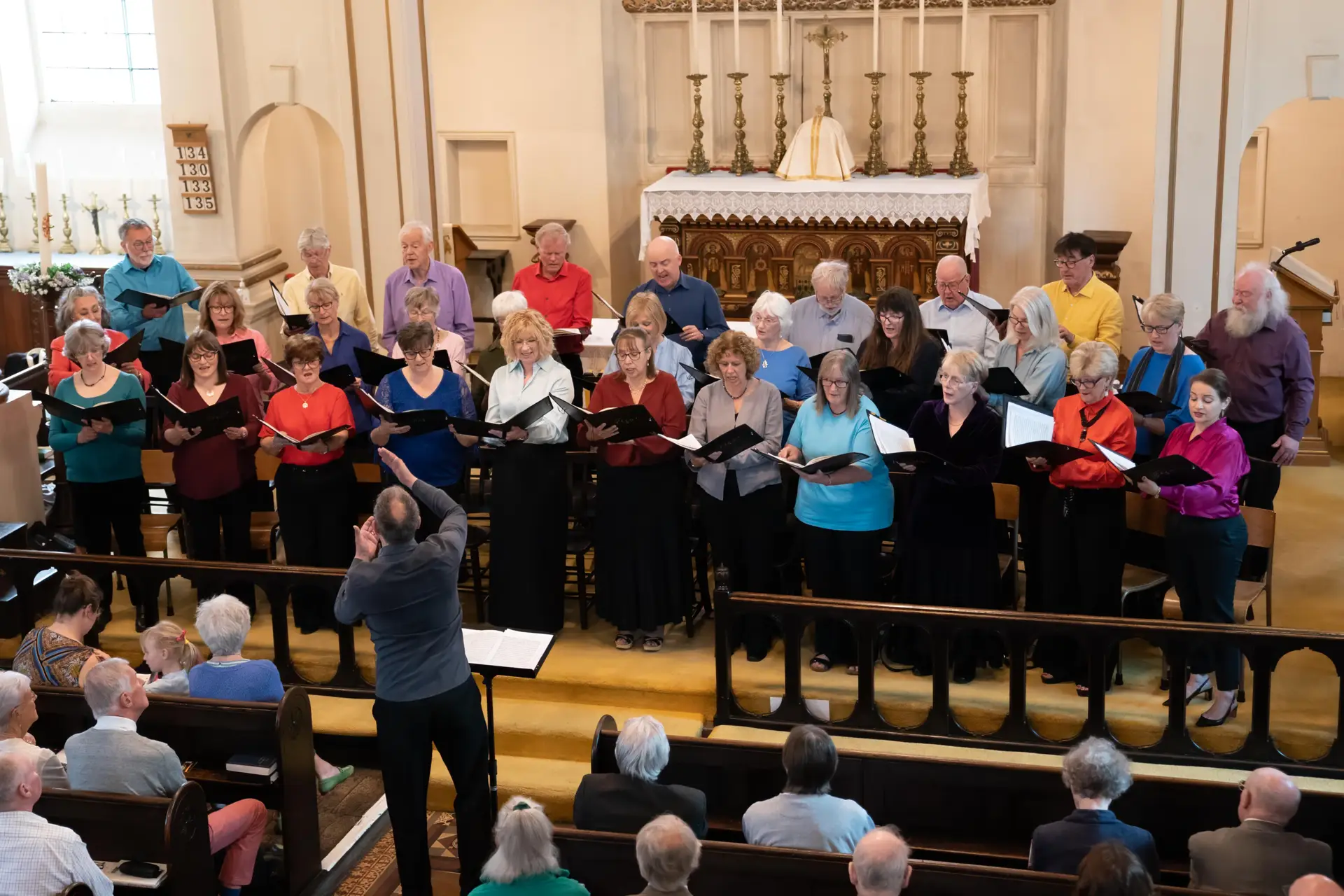 Elgar Chorale performance